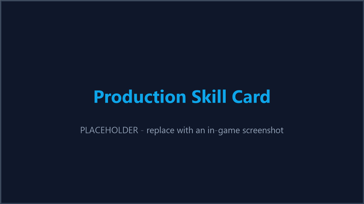 A Crafting or Building skill card mid-progress in the /xp overview, showing an XP gain popup.